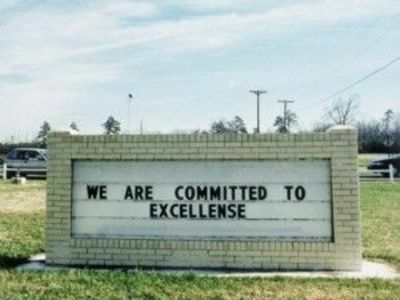 16 signs that really shouldn't be spelled wrong · The Daily Edge