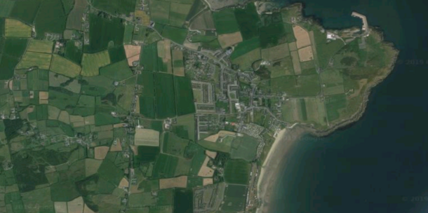 Quiz: Can you name the famous Irish beach from the satellite photo?